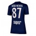 Maillot de foot Paris Saint-Germain Joao Neves #87 Domicile vêtements Femmes 2025-26 Manches Courtes
